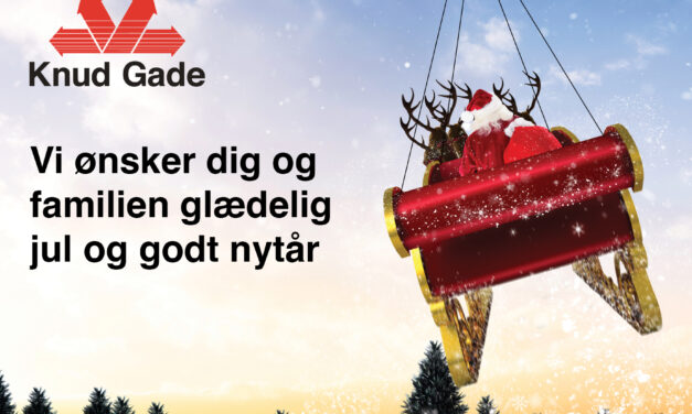 Knud Gade A/S ønsker glædelig jul & godt nytår